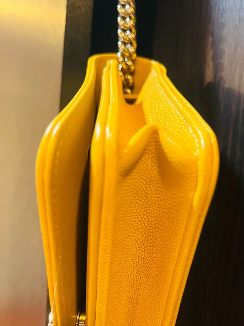CHANEL boy wallet on chain - brand new